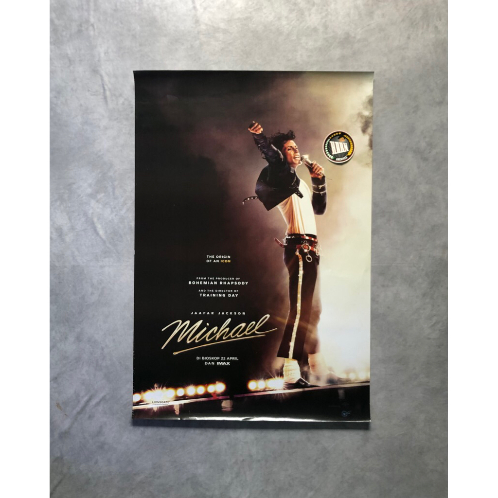 POSTER FILM MICHAEL (original eks. bioskop)