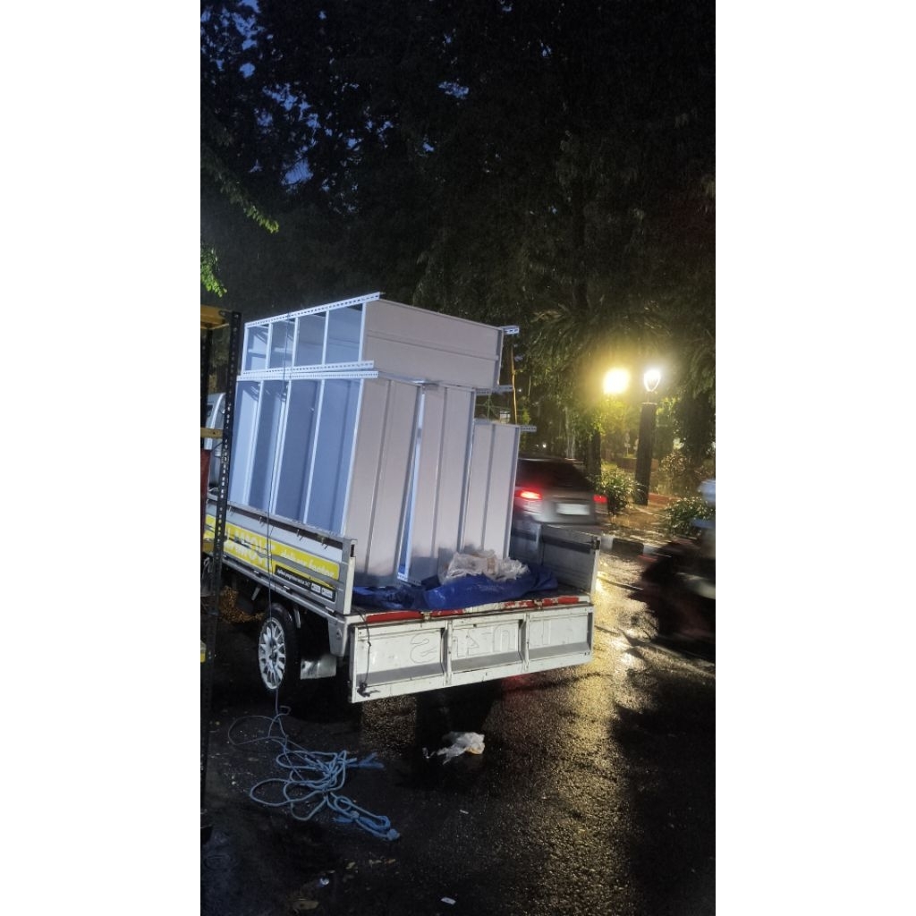 Rak Bunga Kayu Minimalis 120cm - Desain Elegan, Bahan Kayu Berkualitas, Mudah Dirakit