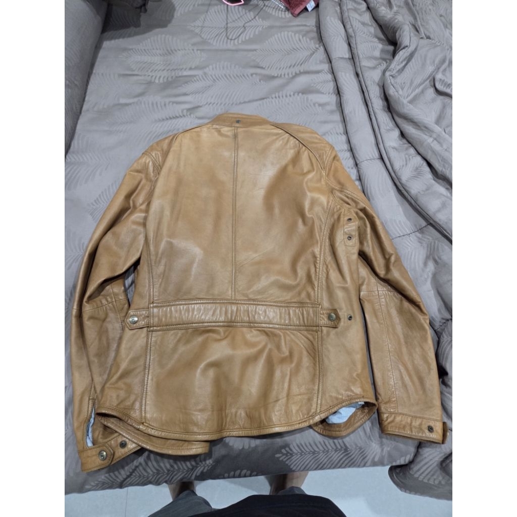 preloved Massimo Dutti Leather Jacket XL- 42