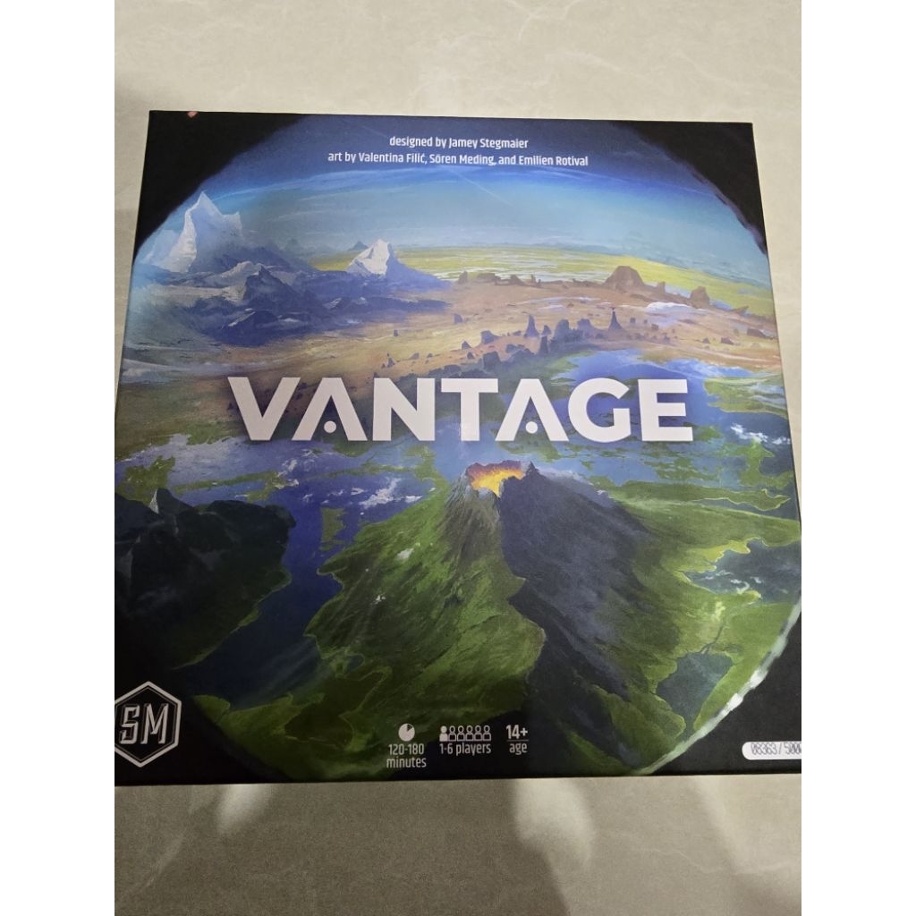 Vantage Board Game Preloved