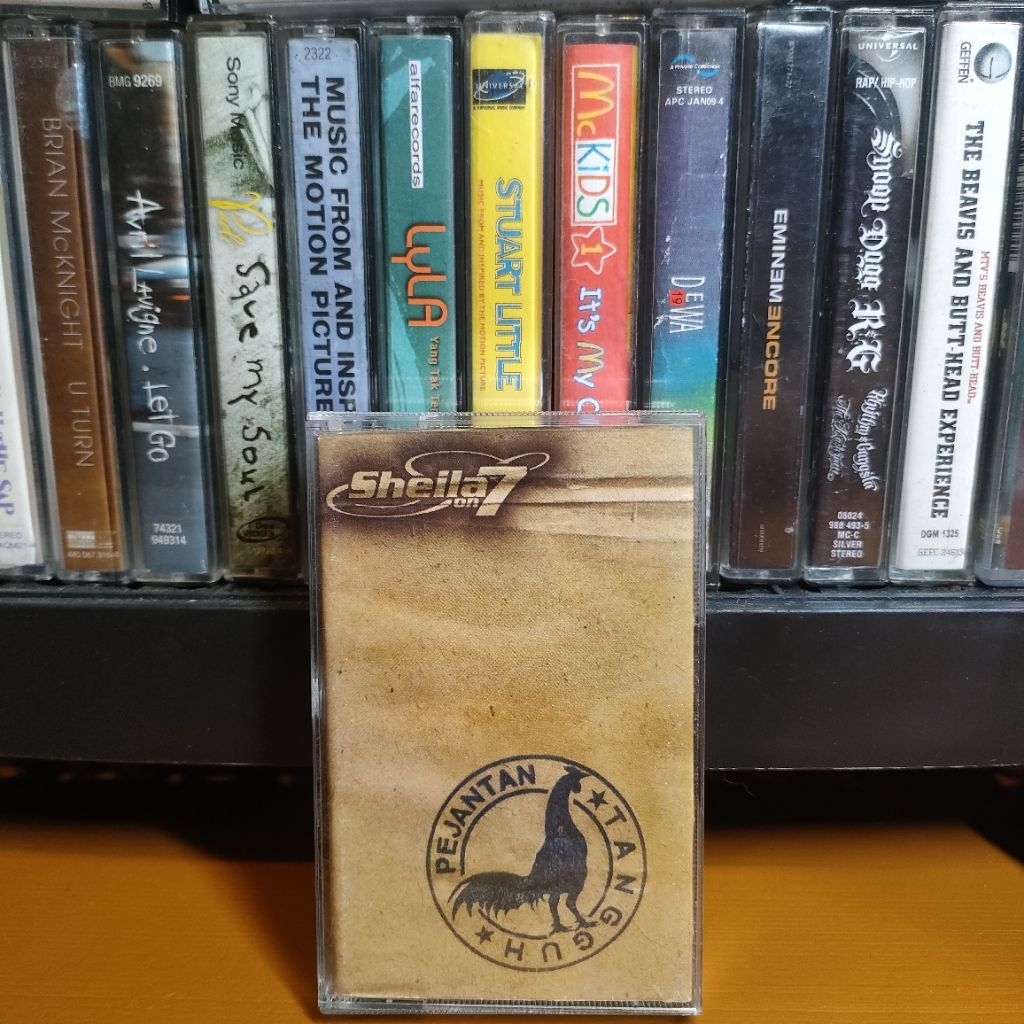 Kaset Pita Sheila On 7 SO7 Pejantan Tangguh Itu Aku lumayan bagus kaku