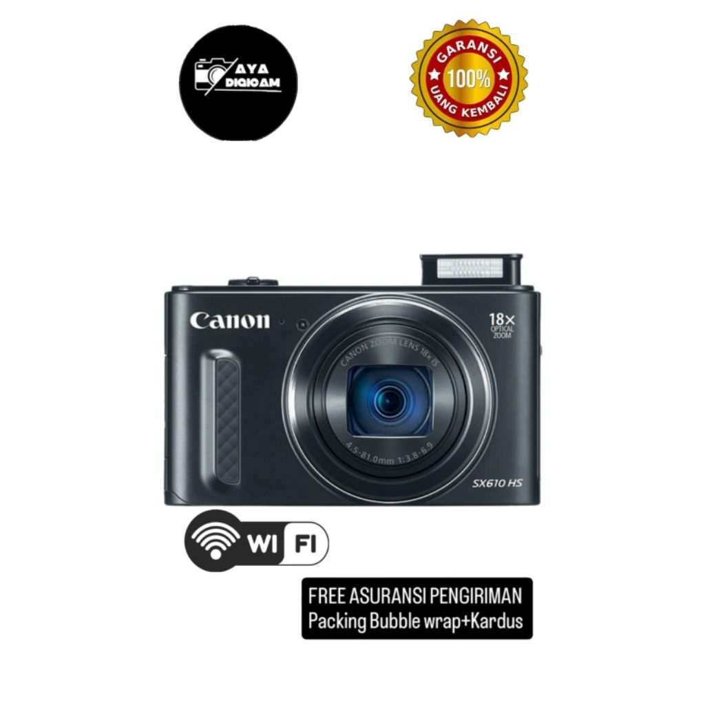 CANON SX610/KAMERA CANON SX/KAMERA POCKET CANON POWERSHOOT SX610