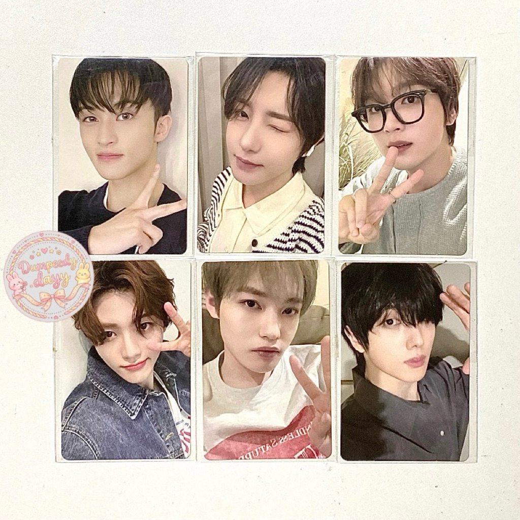 [SEALED] Photocard Mark Renjun Jeno Haechan Jaemin Chenle Jisung NCT Dream POB Benefit SMStore Face 