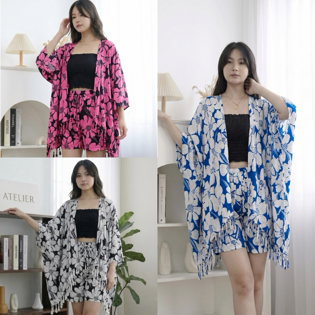 Setelan Bali MOTIF NEW / One Set Bali Outer New
