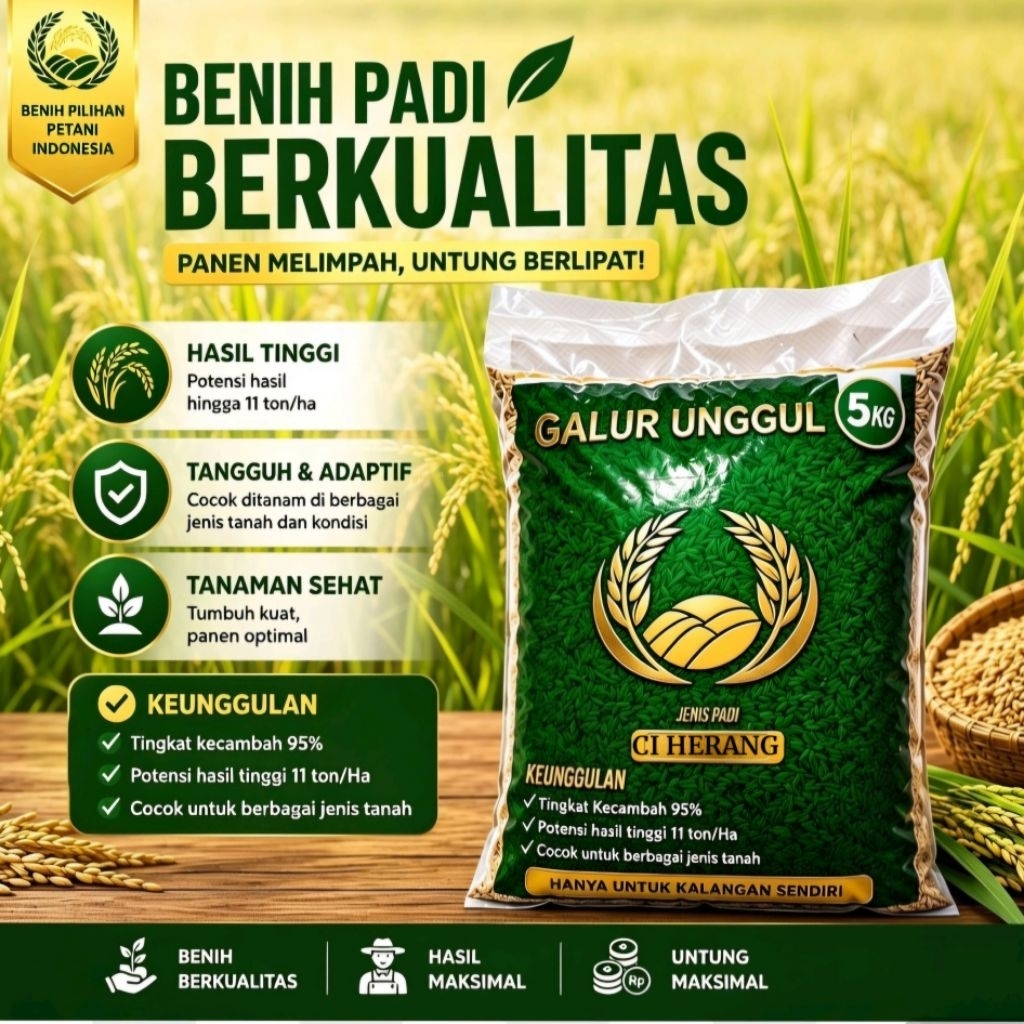 BIBIT PADI,BENIH PADI