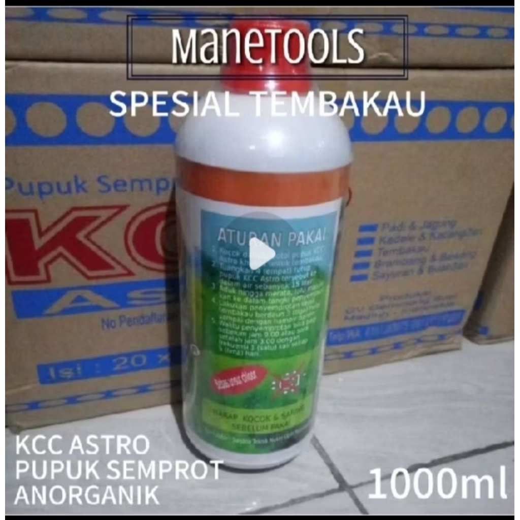PUPUK SPESIAL TEMBAKAU | PUPUK KCC ASTRO 1000Ml