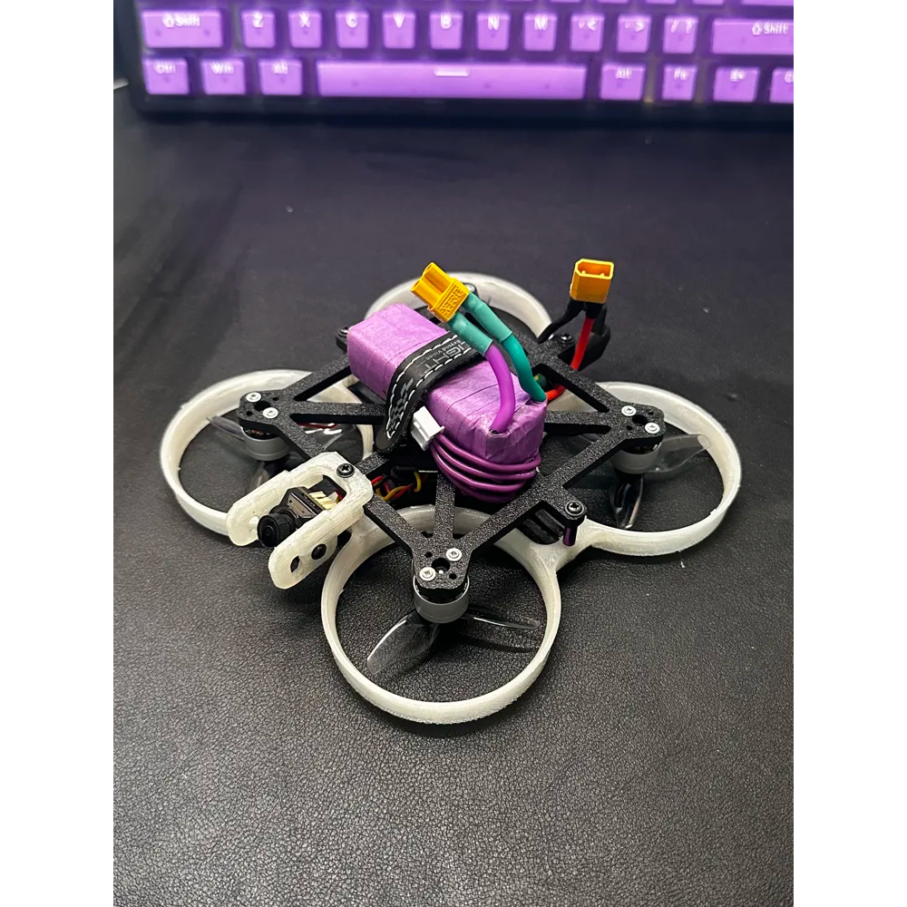 frame drone 2-inch FPV cinewhoop kokoh dan kuat bahan PETG