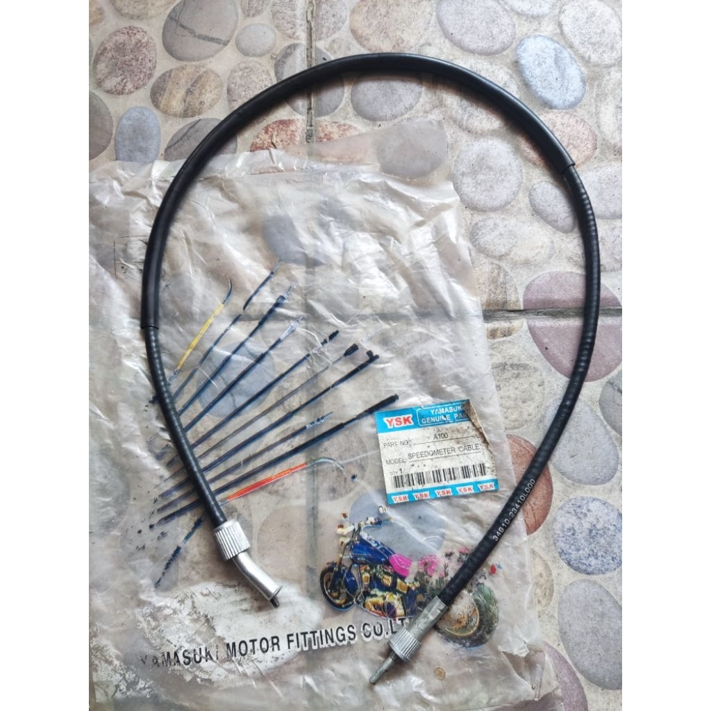 kabel spidometer suzuki a100 new old stock