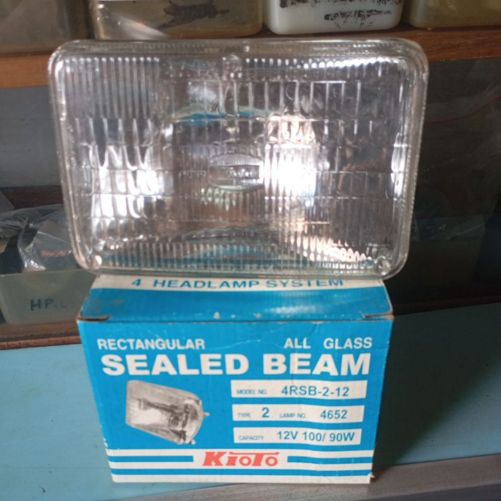 Lampu Sealed Beam KIOTO 4652 4RSB--2-12 12V 100/90W