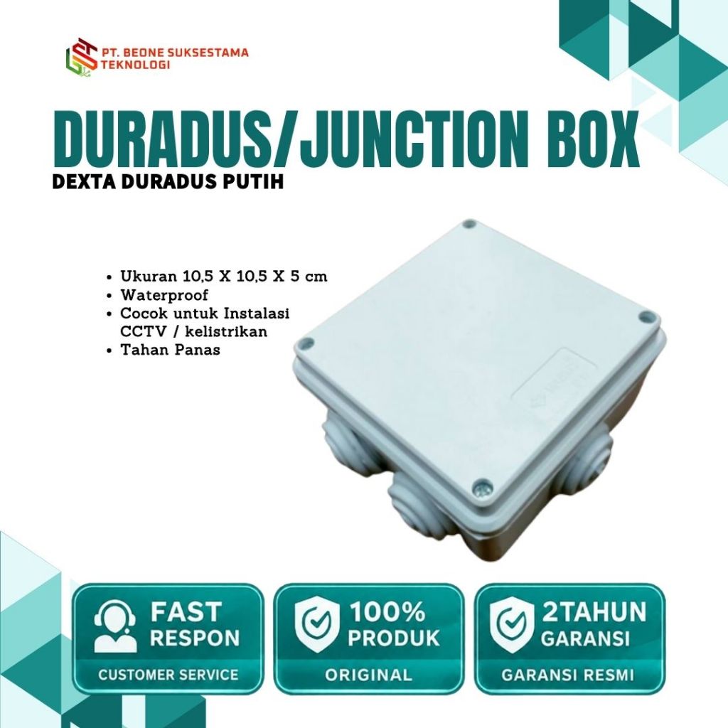 Duradus / Juction Box Outdoor Dexta Putih 3/4