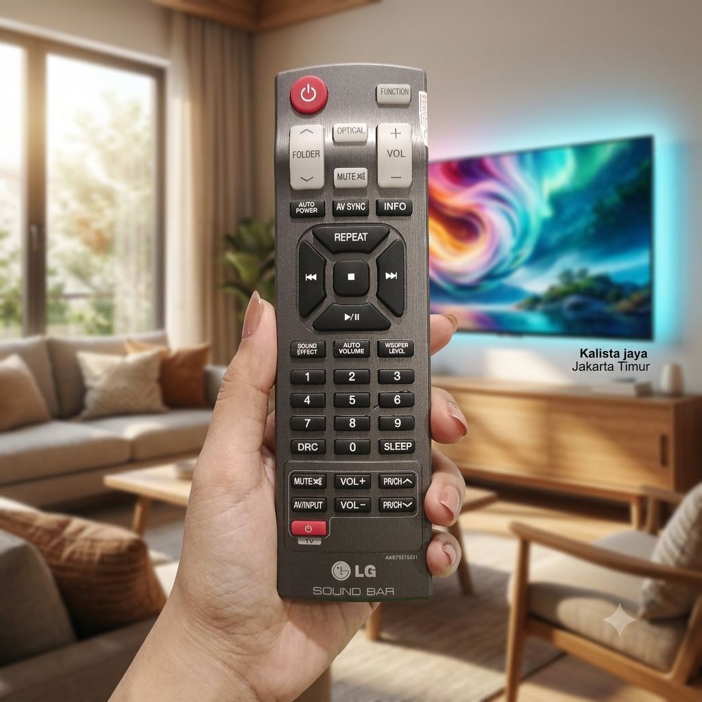REMOTE REMOT LG SOUND BAR AKB73575431 ORIGINAL ASLI LG SOUNDBAR