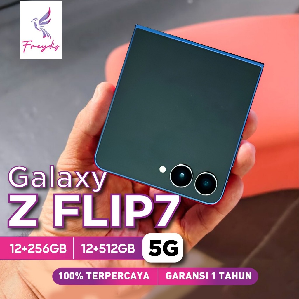 Galaxy Z Flip 7 5G 12/256 12/512 GB RAM 12GB ROM 256GB 512GB Smartphone Android HP Lipat Flip7