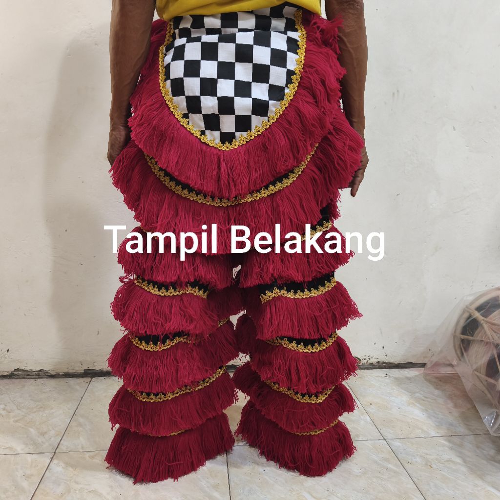 Celana Barongan Woll Dewasa Embong Bordir