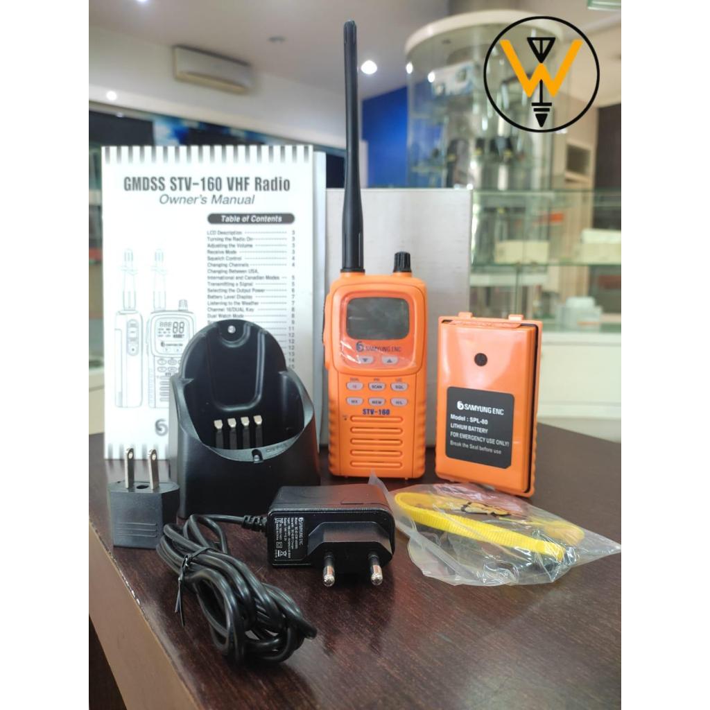 SAMYUNG STV-160 VHF GMDSS MARINE HT STV160 HT VHF ORIGINAL STV 160