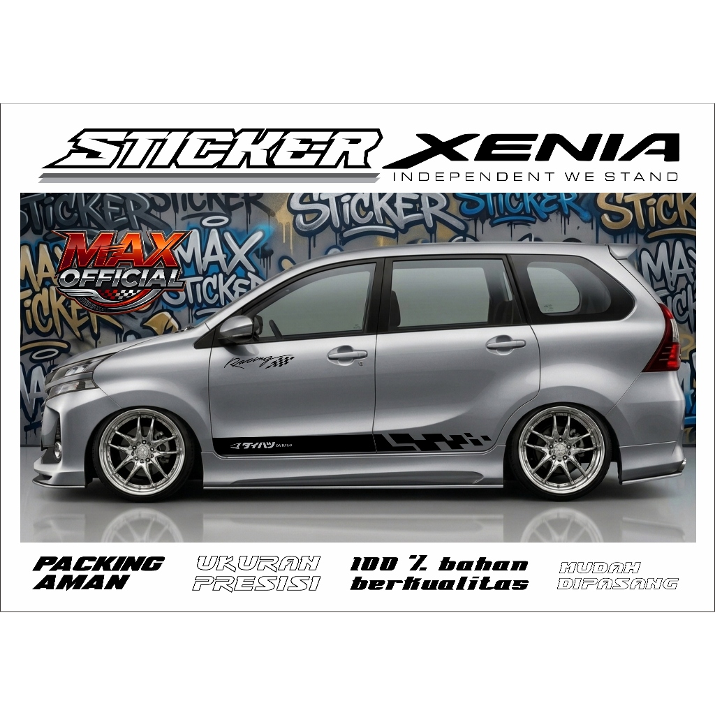 Sticker AVANZA 2005 2010 Stiker mobil Avanza lama
