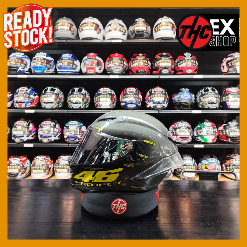 HELM AGV PISTA GP 46 PROJECT V1 SIZE L EURO 2ND FULL FACE HELMET SECOND