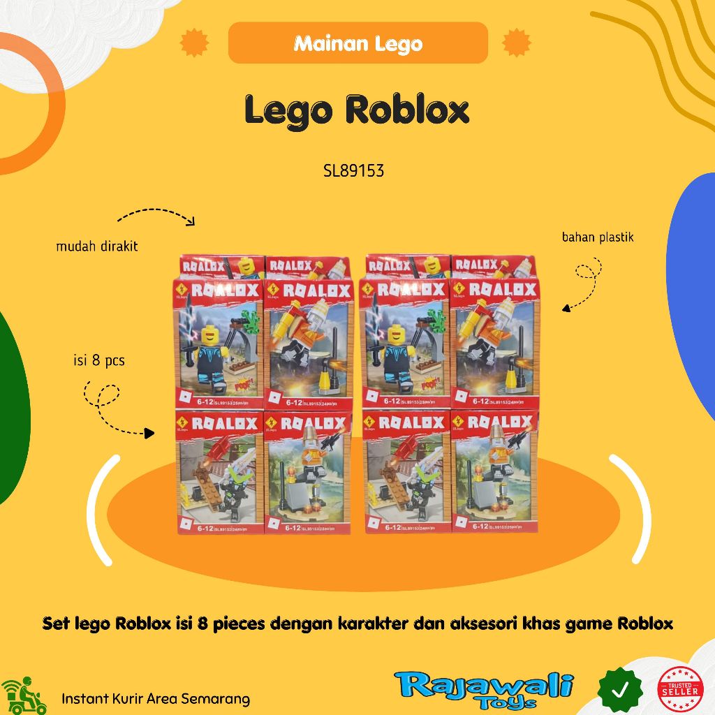 LEGO ROBLOX SL89153 / LEGO BRICKS ISI 8 / TOKO MAINAN RAJAWALI