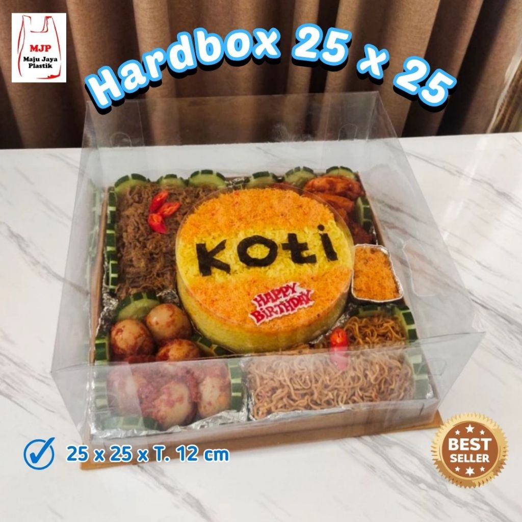 Box Mika Hardbox Premium Kue Tart Puding Hampers Seserahan 25x25x12 30x30x15 40x25x15