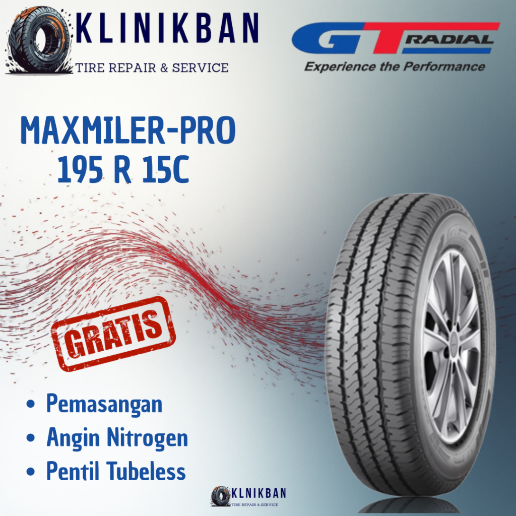Ban mobil GT Radial Maxmiler-Pro 195 R 15C