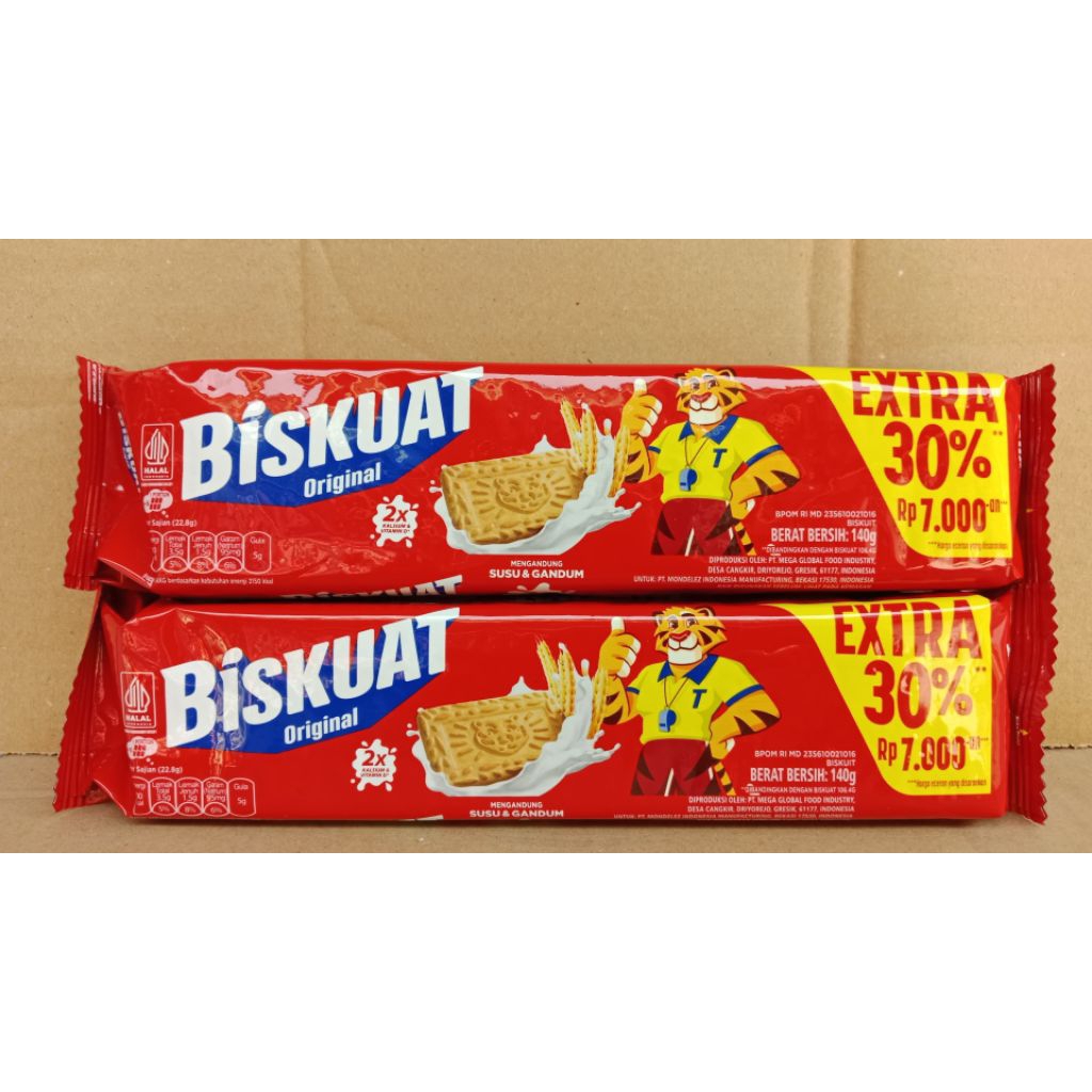 Biskuat Original 140gr Biskuit Susu