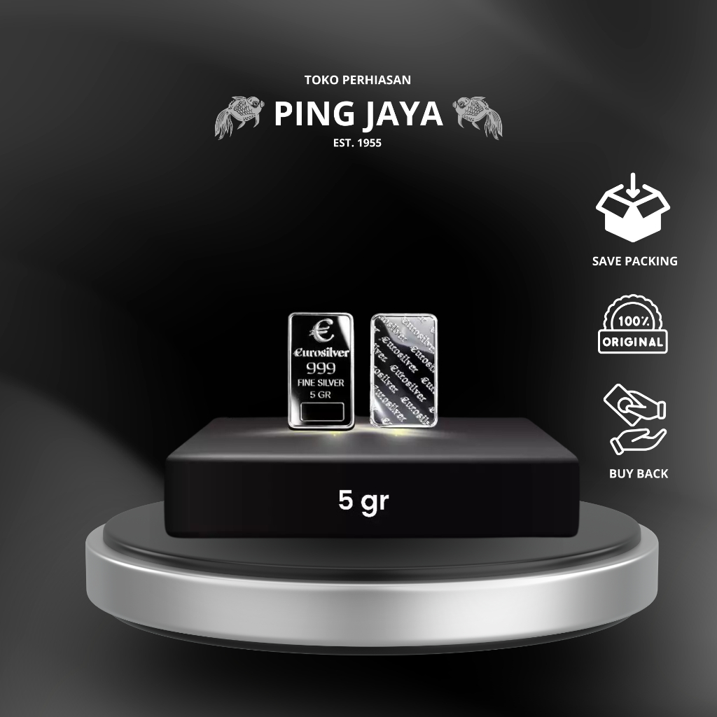 SILVER LOGAM MULIA - EUROSILVER 5 G