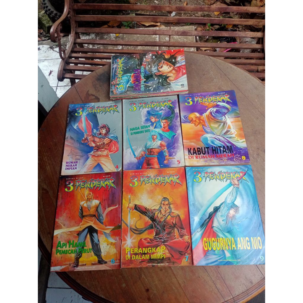 Komik Cergam: 3 Pendekar - Serial Silat