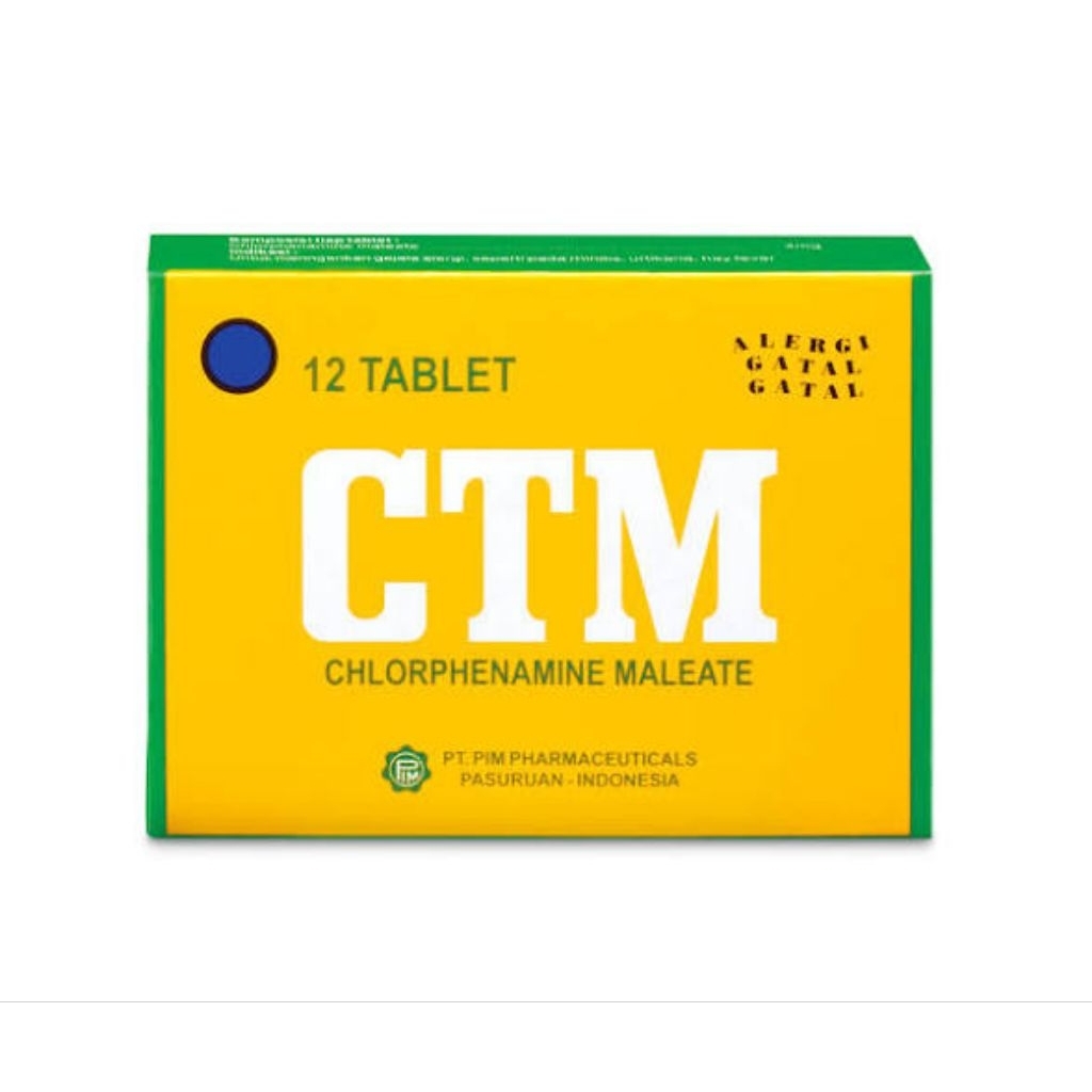 CTM - Obat Gatal Alergi