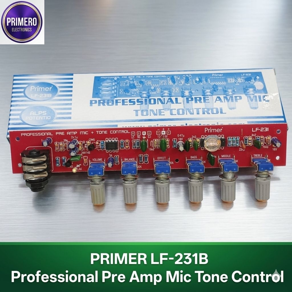Kit LF-231 PRIMER Professional Pre-Amp Mic Guitar Tone Control