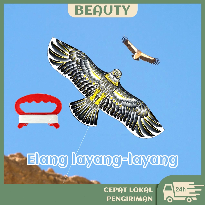 Layangan Elang Jumbo Mainan 1.4/1.65/1.8M  Layang Anak Ke Layangan Layang Naga Layangan Motif Elang 