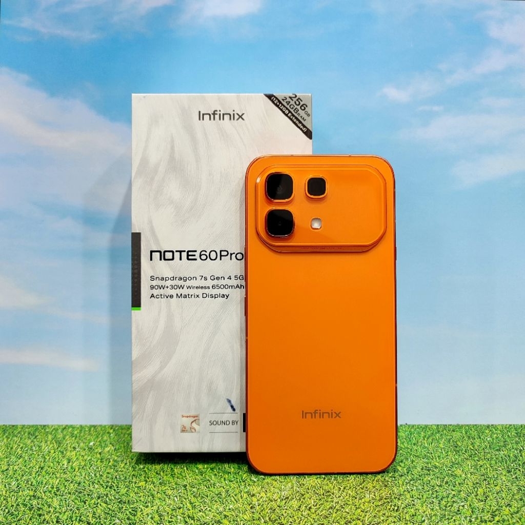 INFINIX NOTE 60 PRO 12/256GB SECOND FULLSET ORIGINAL BERGARANSI