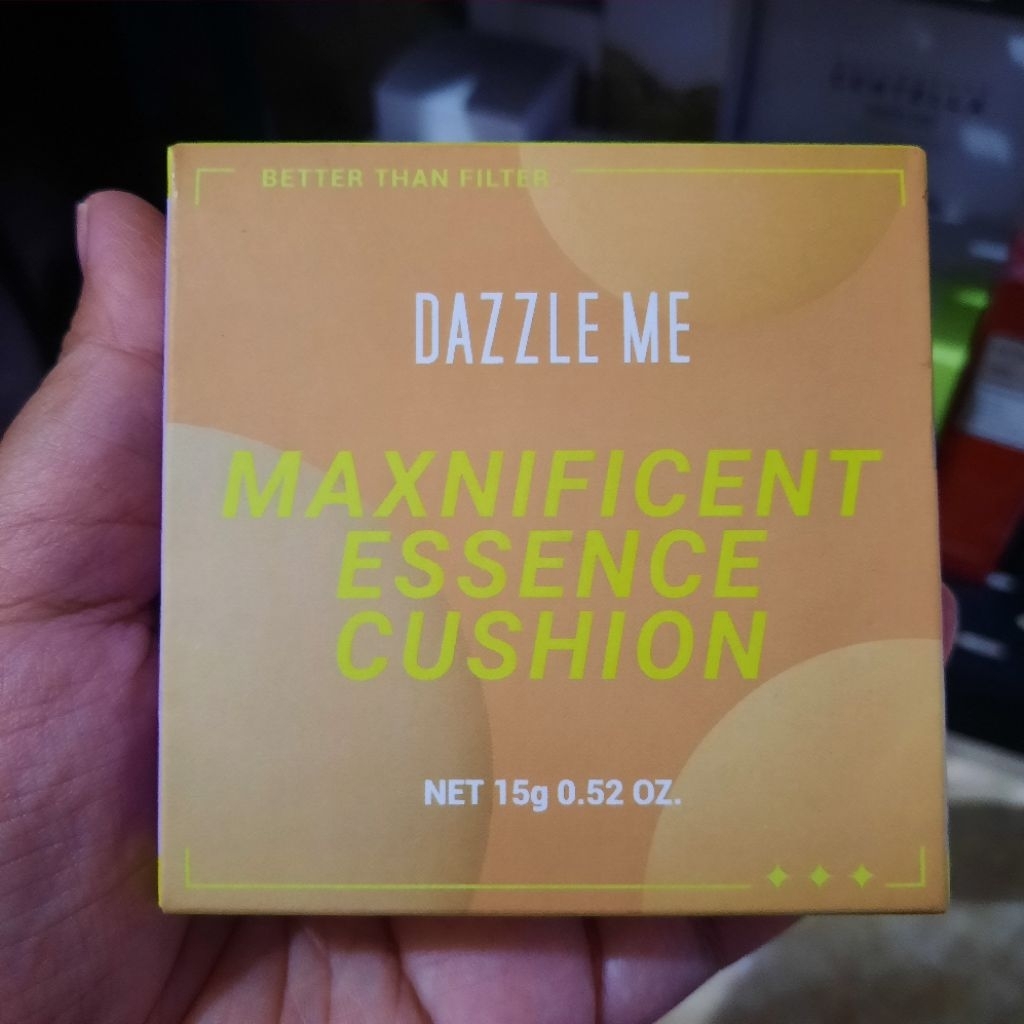 Dazzle Me Maxnificent Essence Cushion | 15Gr | N03 Wheat Beige | Better Than Filter