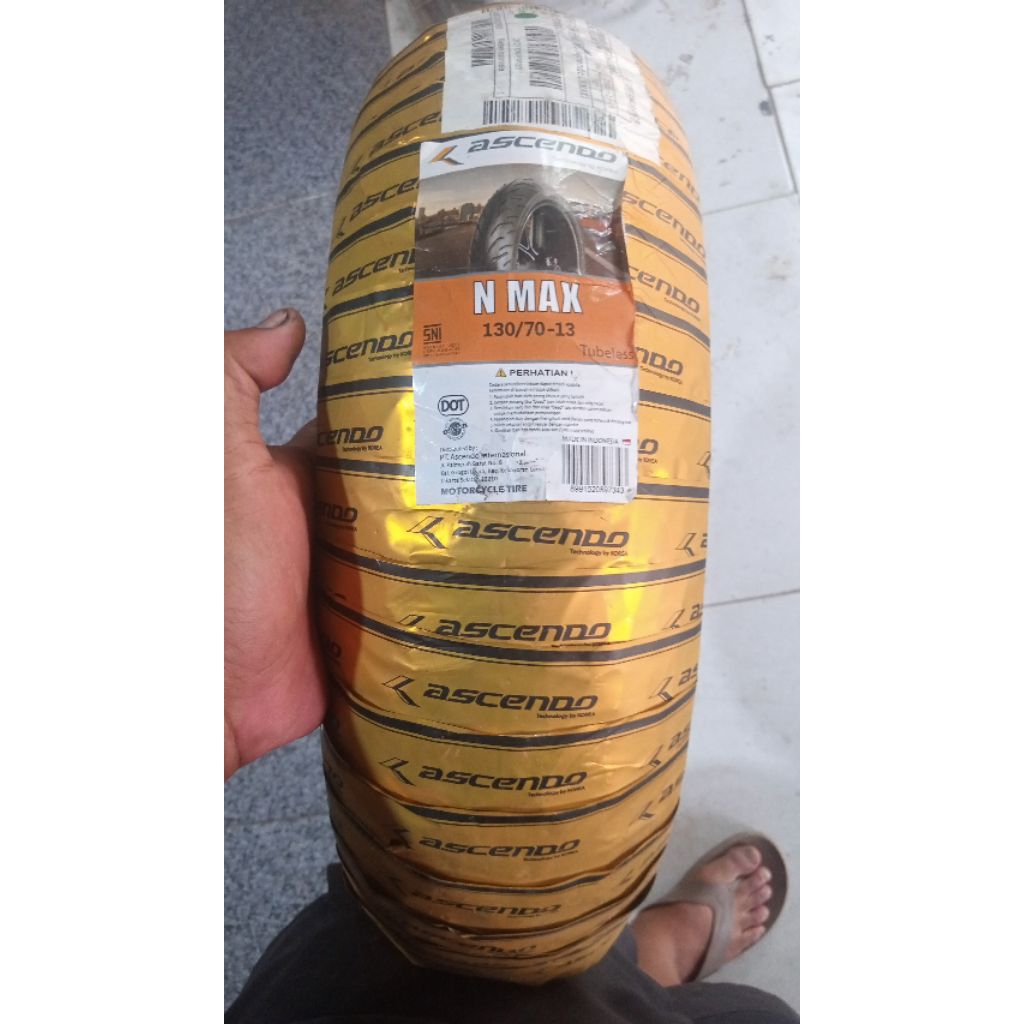 ban ascendo nmax 130/70 ring 13