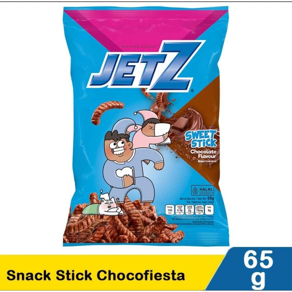 Snack Jetz Coklat - Rasa Coklat 65 Gr