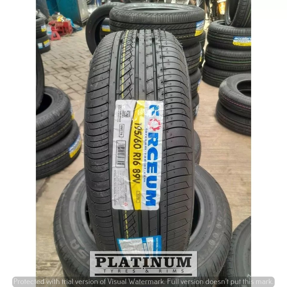 BAN BARU 195/60 R16 FORCEUM ECOSA II BAN TUBLES FORCEUM ECOSA 195 60 R16