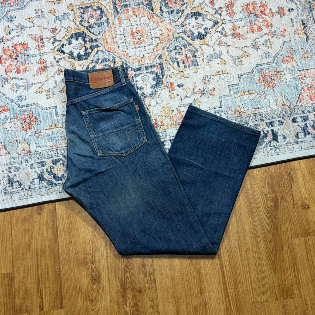 CELANA PANJANG EDWIN 505 SELVEDGE JEANS vs