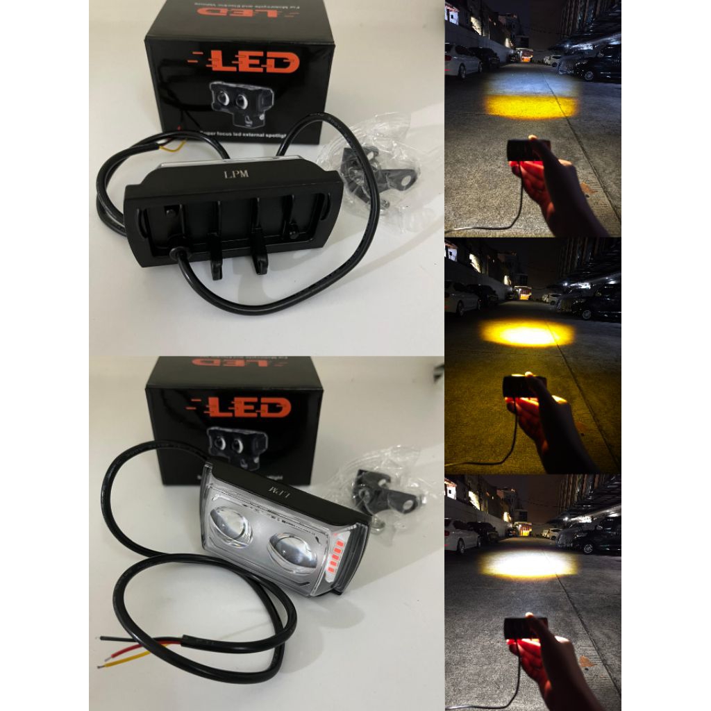 LAMPU TEMBAK SQL 2 MATA DEVIL SENJA F3 CREE ANGEL EYES 30W LAMPU PIW PIW FLASH BISA MOBIL LAMPU KABU