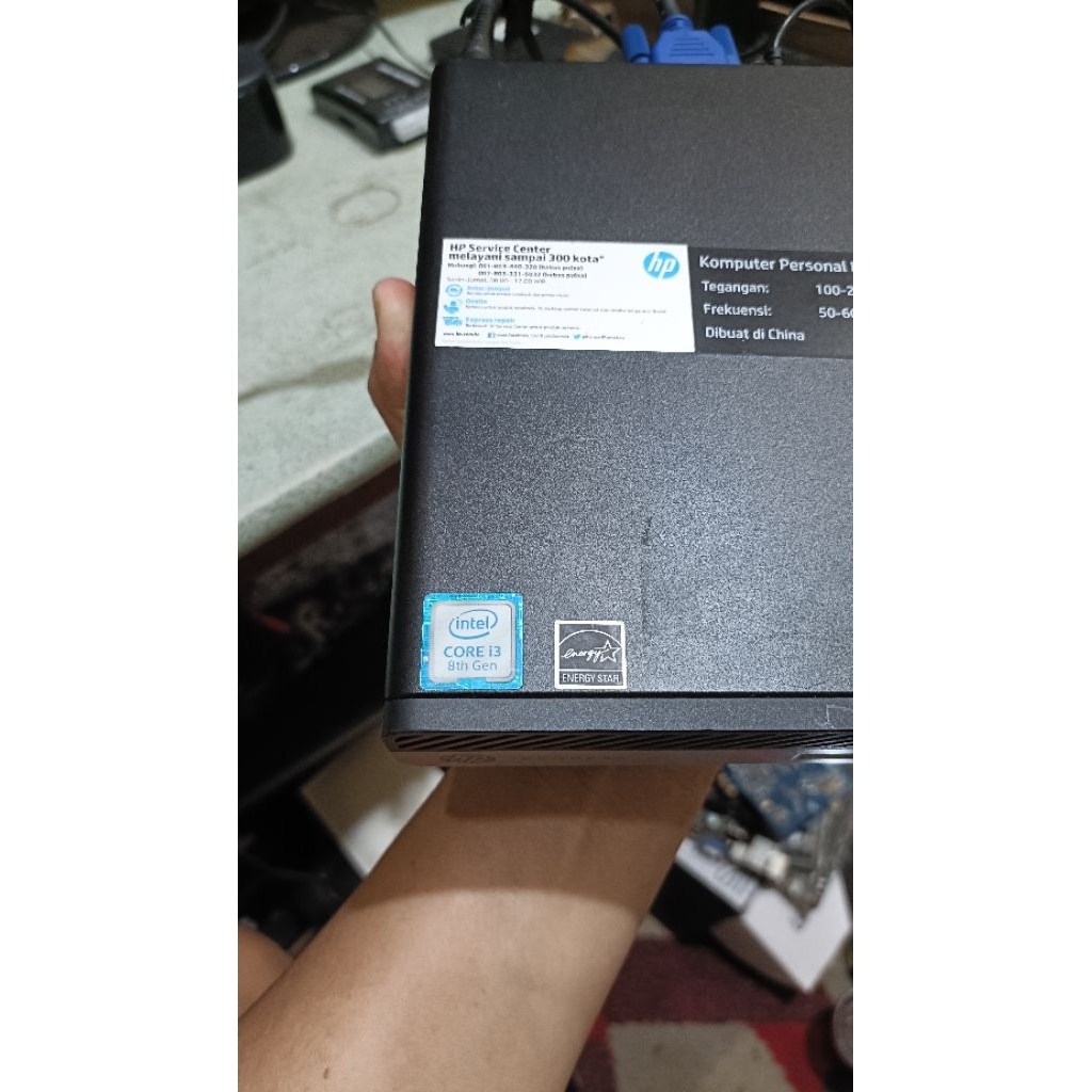 PC MINI PRODESK G400 CORE i3-8100T