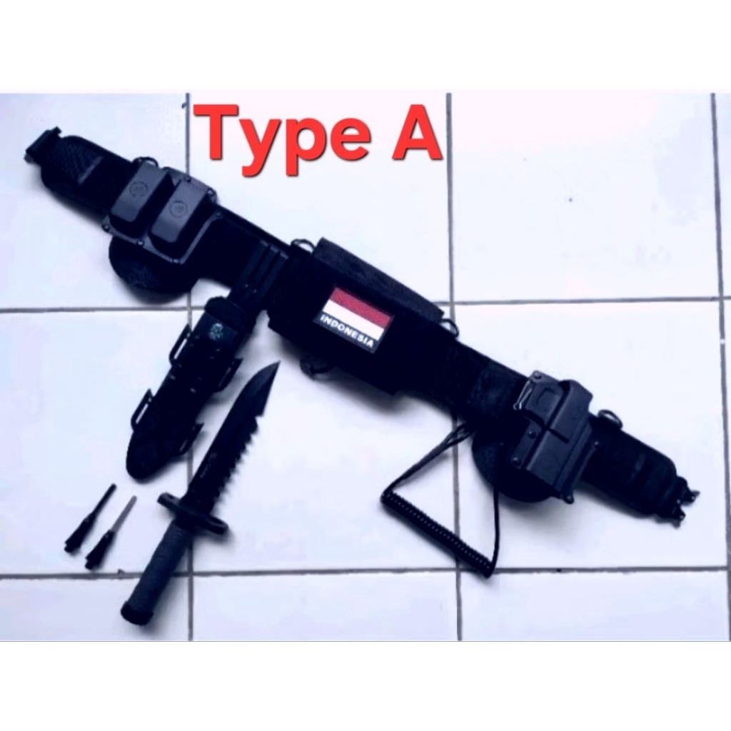KopeL Set TacticaL TNI / Polri Kompas Fulset