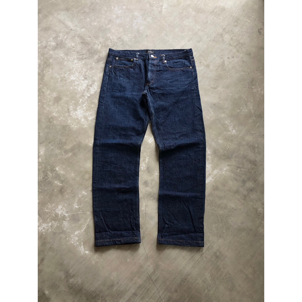 celana jeans APC selvedge denim like new