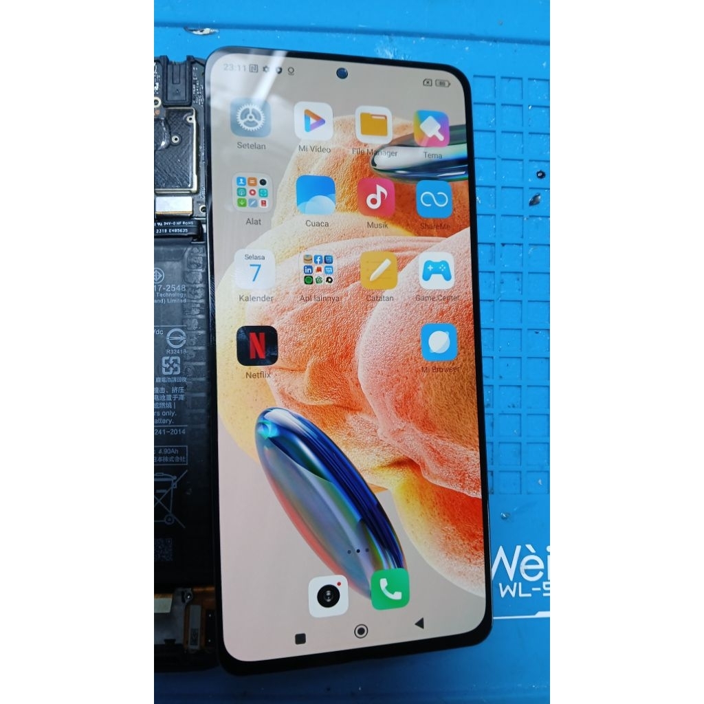 Lcd redmi note 12 pro 4G original copotan
