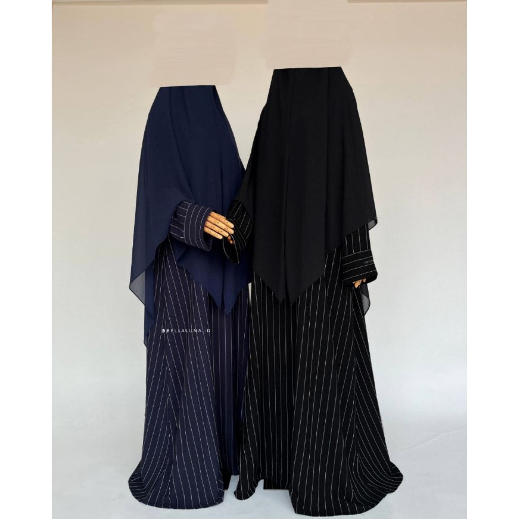 KALILA ABAYA BELLALUNA/ AYESHA ABAYA BELLALUNA/ ABAYA STRIP/GAMIS SALUR