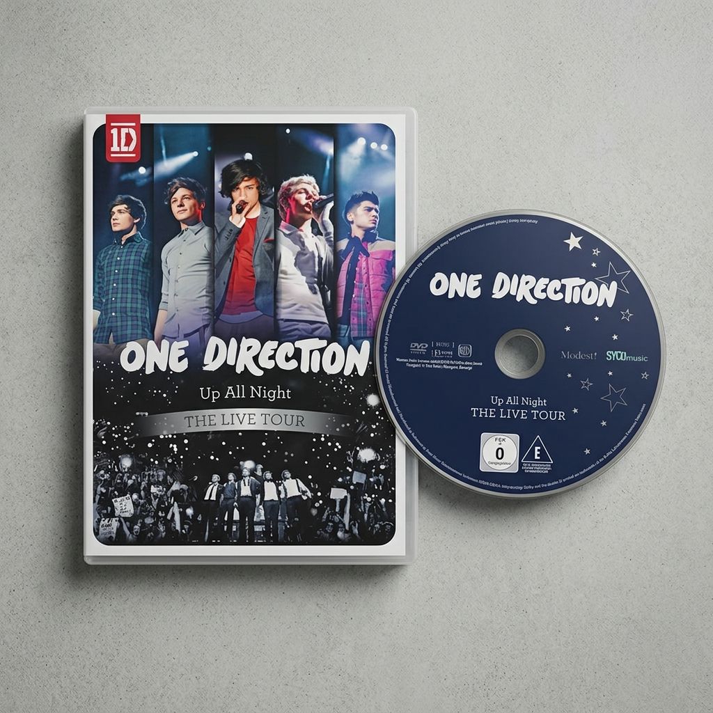 Dvd Original One Direction - Up All Night The Live Tour