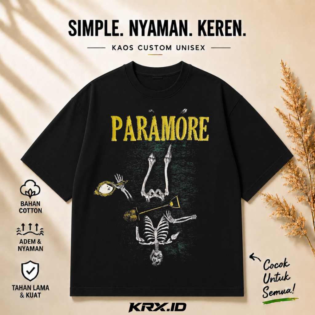 T-Shirt Oversize Paramore