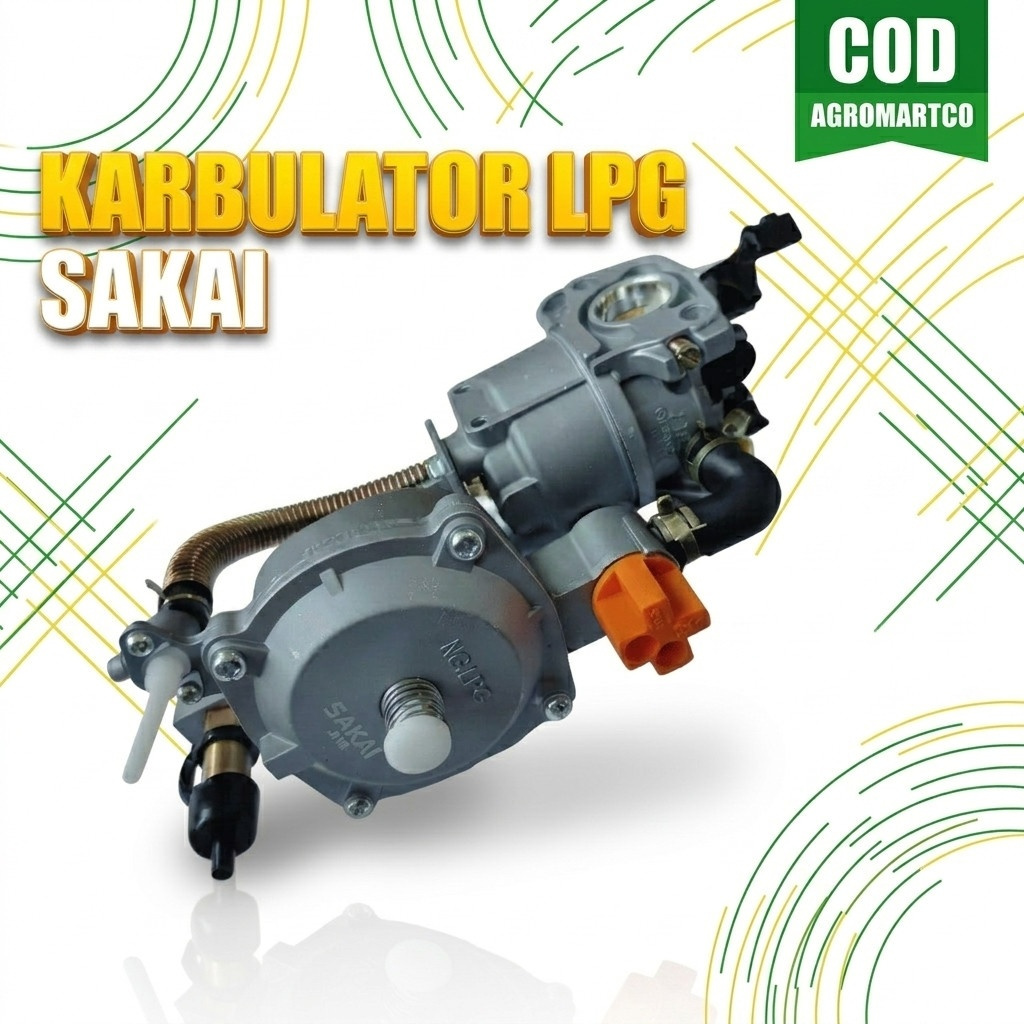 KONVERTER KIT GENSET BENSIN KE LPG MURAH/ KARBULATOR GENSET DIESEL KE LPG SAKAI PRODUK LOKAL