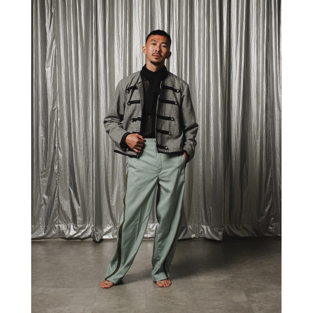 Tweed Napoleon Jacket | Yogi Studio by The Blew