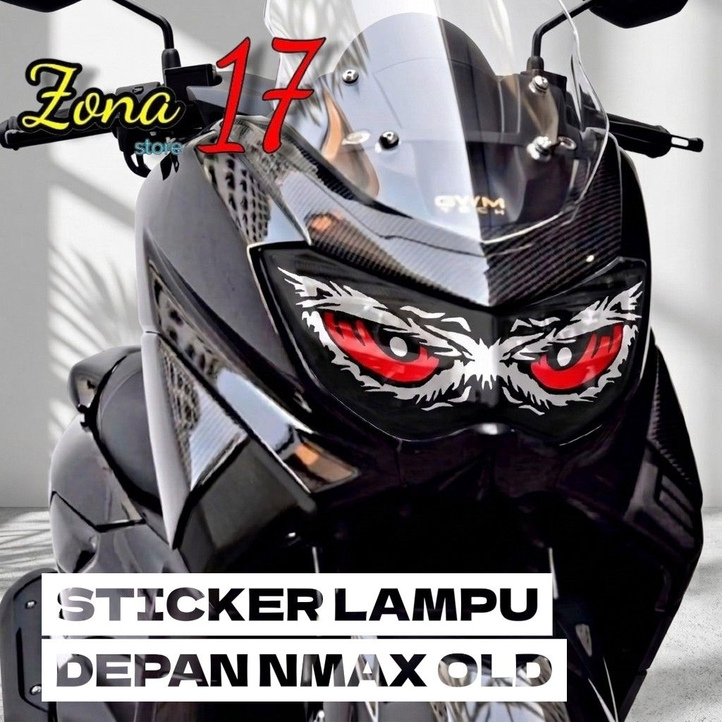 STICKER CUTTING LAMPU DEPAN NMAX OLD STICKER VARIASI LAMPU DEPAN NMAX OLD