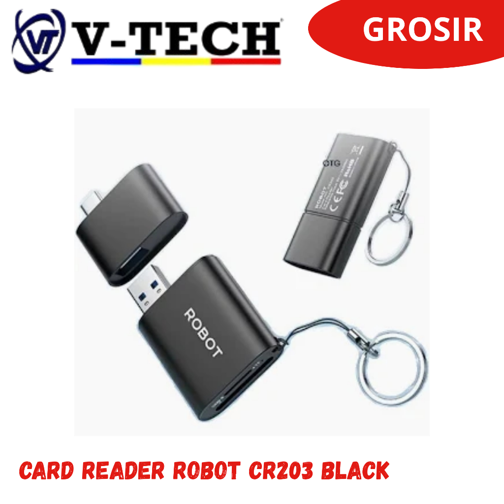 CARD READER ROBOT CR203 BLACK