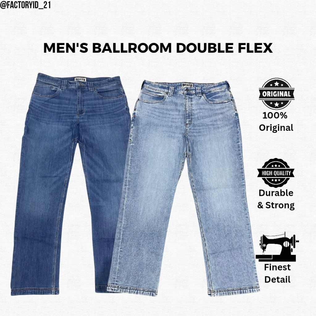 Celana Jeans Duluth Ballroom Double Flex Relaxed Fit / Standard Fit