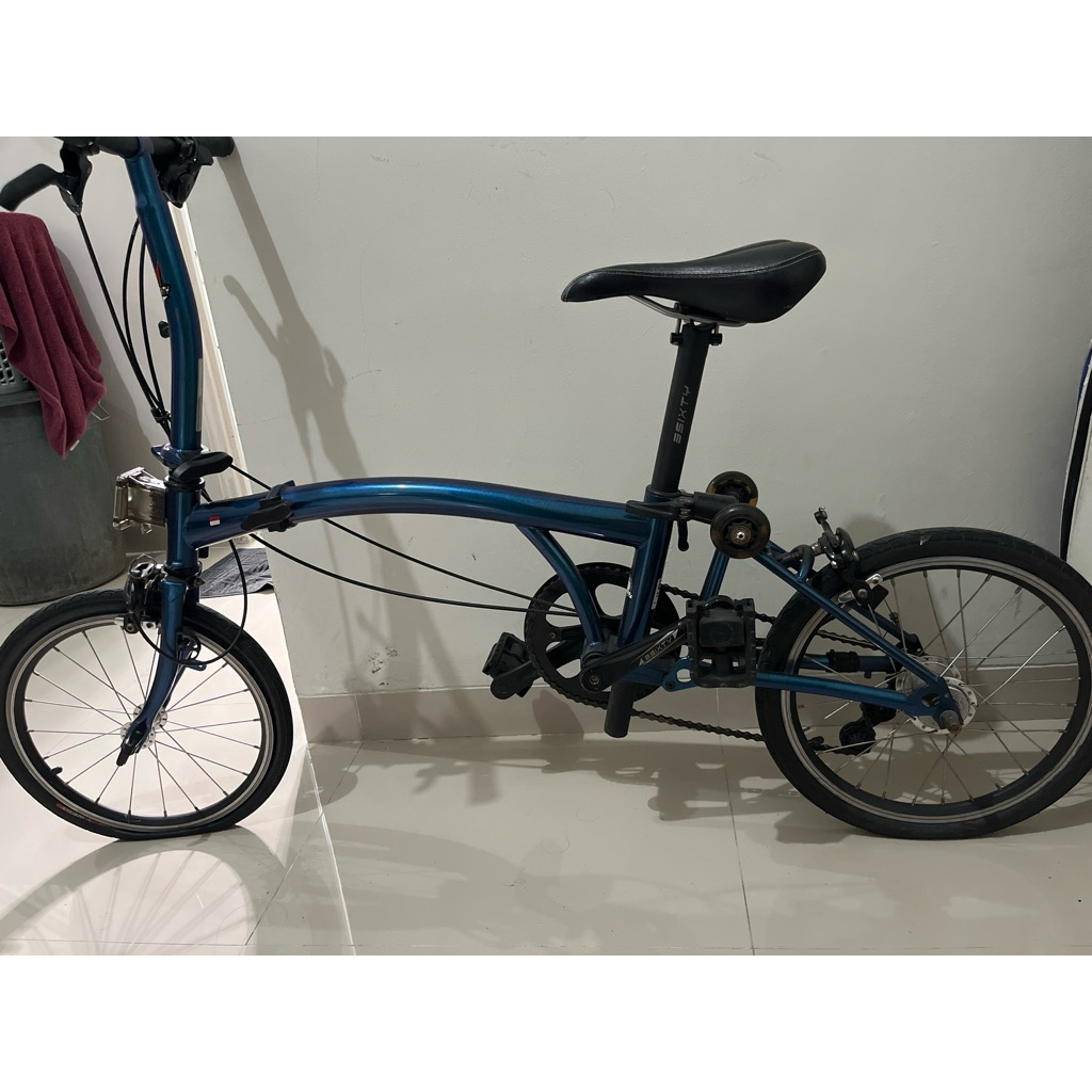 sepeda lipat 3sixty folding bike mystic chameleon bekas