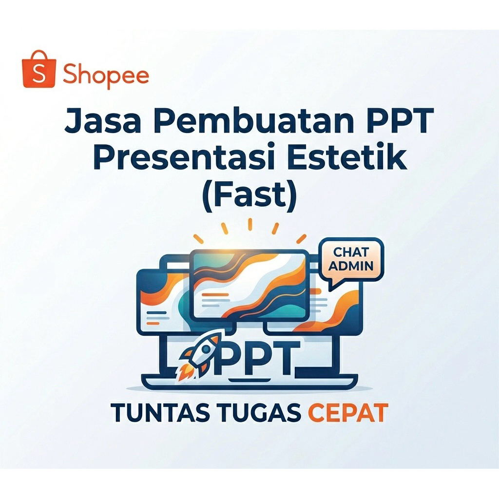 Jasa Pembuatan PPT Presentasi Estetik Fast